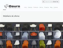 Tablet Screenshot of dauro.es